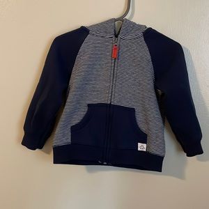 Baby boy striped hoodie